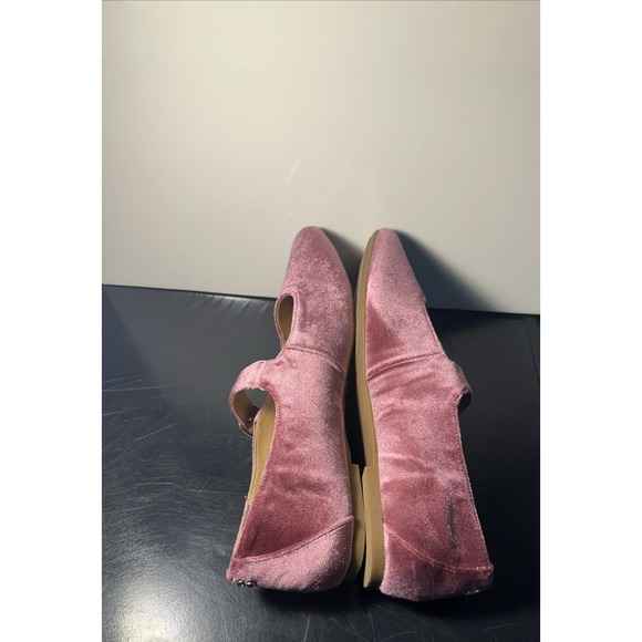 Sam & Libby Women Size 8.5 Fredi Mary Jane Flat Black Cherry - Picture 3 of 11